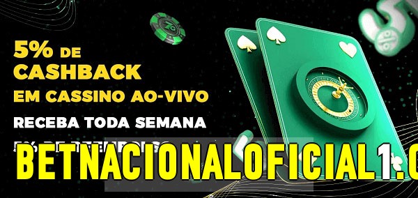 Promoções do cassino ao Vivo betnacionaloficial 